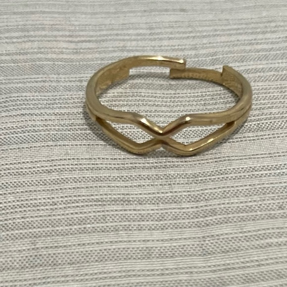 Vintage 50’s Gold Promise Ring - Picture 2 of 6